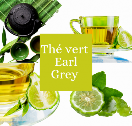 Thé vert Earl Grey Bio