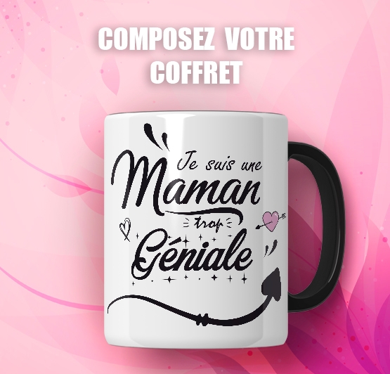 Coffret Personnalisé - MUG Maman Géniale