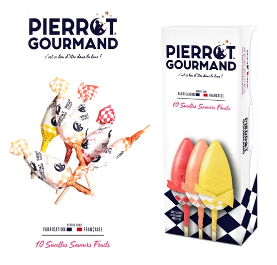 10 Sucettes aux Fruits Pierrot Gourmand